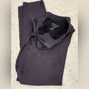 BYLT Men’s Weekender Pant, XL, Navy Blue